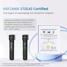 Waterdrop 15UA Undersink Water Filter System, 60,000 Liter High Capacity Water Filter Drinking Water, NSF/ANSI 42 Certified, Reduces PFAS, PFOA/PFOS, Lead, Chlorine, Odor - 15UA - 查看 4