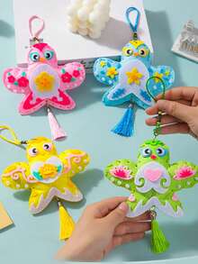 1pc Handmade Paper Kite Fragrance Sachet, DIY Craft Kit For Kids, Paper Kite Sachet Gift & Hanging Decoration - Multicolor - View 2