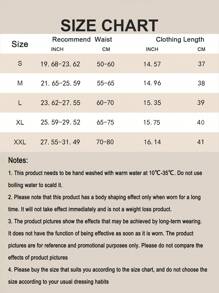 1 Pc High Waist Seamless Thongs Tummy Control Panties Women Panty Slimming Underwear Butt Lifter Belly Shaping Cincher Brief Waist Trainer Body Shaper Sheath Flat Belly Woman Shapewear - Black - View 4