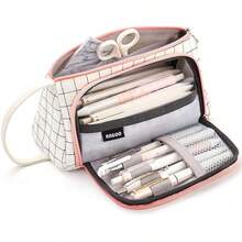 Office & Stationery Storage Set - White Checkered - View 4