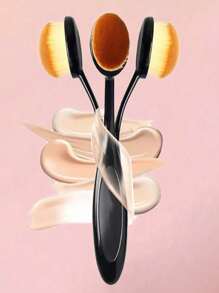 20pcs Makeup Brush Set, Including: 13pcs Makeup Brushes (Blush Brush, Foundation Brush, Eyeshadow Brush, Contour Brush, Eyebrow Brush, Powder Brush, Etc.) + 1pc Drawstring Makeup Bag, 1pc #4 Foundation Brush + 2pcs Pink Makeup Sponges + 2pcs Black Makeup Sponges, 3 Options: 1) 4pcs Makeup Sponges (2 Pink + 2 Black), 2) 1pc #4 Foundation Brush, 3) 13pcs Makeup Brushes + Bag + 4pcs Sponges + 1pc #4 Foundation Brush