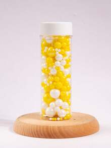 Round White Pearl Sugar Sprinkles, Suitable For Decorating Ice Cream, Cupcakes, Baking, Cookies, Cakes For Weddings, Birthday Parties, Christmas Parties. For Decoration Only, Not Edible - Multicolor - View 29