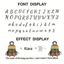 Custom Embroidered Mini Colorblock Backpack For Girls, Cute And Stylish Lightweight Small Daypack, Fashionable Double Strap Shoulder Bag For Daily Use, Travel, Or Storage,Multi-Functional,Ornamental,Letter,Stylish,Modern,Colorful,Cute,Adorable,Casual,Custom,Personalised,Unique,Customized,Ideal Gifts For Him,Ideal Gifts For Her,Kids,Urban Gala,Travel, School,Christmas Gift