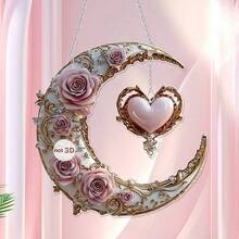 Decorative Hanging Ornaments - Pink - View 2