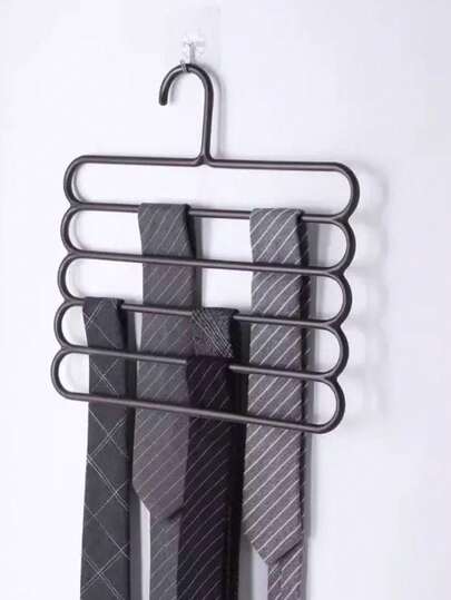 1/5 pezzi Organizer a 5 ripiani per sciarpe, cravatte, fasce per capelli, fermagli per capelli, pratico strumento di organizzazione domestica, semplice organizzazione