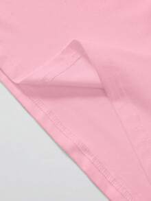 1. “我不完美，我是限量版”女士英文印花T恤，时尚纯色圆领短袖T恤，轻盈涤纶纤维，春夏时尚，日常上衣 | 时尚图案T恤