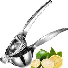 Heavy Duty Manual Lemon Juicer, Zinc Alloy Premium Lemon Squeezer, Large Citrus Fruit Hand Press Juicer For Lemon, Orange, Lime