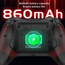 GAMESIR Cyclone 2 Spielcontroller mit Dual-Trigger (umschaltbar zwischen Hall-Effekt-Trigger und Mikroschalter-Trigger), 1000Hz Übertragungsrate, anpassbare RGB-Beleuchtung, 6-Achsen Motion Sensing, 3 Verbindungsmodi