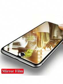 Elegant And Durable 9H Gradient Mirror Screen Protector For IPhone 16 Pro Max To Xs Max+, Easy Installation, Fashionable Protection, Waterproof Tempered Glass, Anti-Shock, Anti-Scratch, Anti-Fingerprint, Full Coverage - Multicolor - View 11
