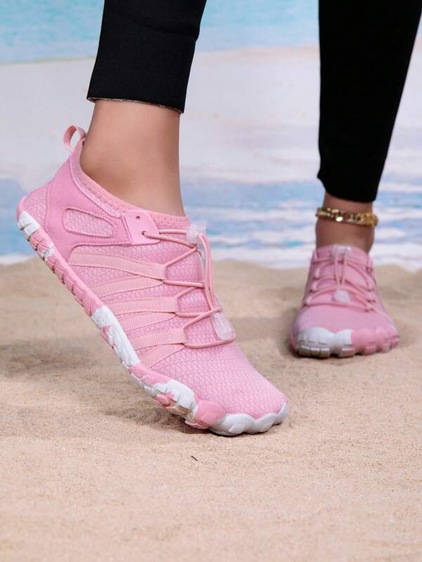 Jugendliche Schuhe, jugendliche Freizeitschuhe, Kinder, Kinderschuhe, Kinderwasserschuhe, Kinder Flachschuhe, Slip-On Strandwatschuhe, atmungsaktive Strandwade- und Schwimmschuhe mit weicher Sohle, superleichte Yoga-Fitness-Laufschuhe für drinnen, Outdoor-Urlaubs-Lässig-Fünf-Finger-Schuhe