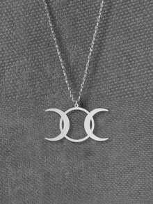 suteyi Triple Moon Goddess Necklace - Symbol Of Feminine Power - Wiccan Moon Phases Pendant - 14k Gold Plated Or Silver - Multicolor - View 8