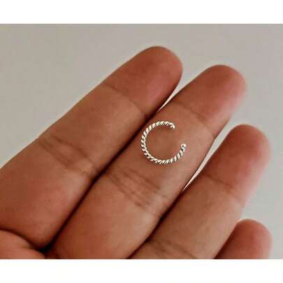 Piercing Fake Orelha Prata 925