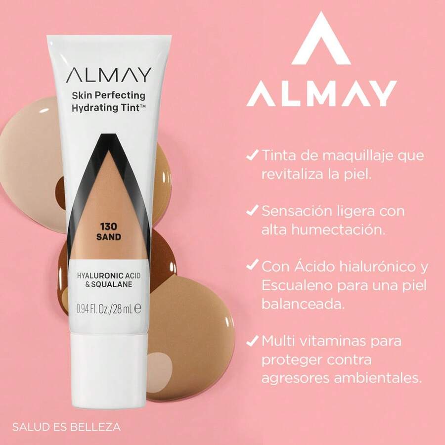 Almay Base de maquillaje Skin Perfecting Hydrating Tint - Ivory - Ver 1