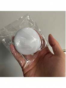 1pc Malleable Ice Skin Sticky Rice Ball Squeezable Relief , Realistic Mochi With Good Tactile, Stress Relief - Multicolor - View 9