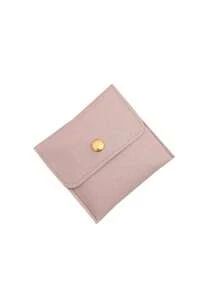 1pc Jewelry Storage Bag, Modern Snap Button Decor Portable Jewelry Organizer Storage Bag For Jewelry Organization Back To School