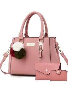 3pcs/Set Elegant And Fashionable Women Handbag Set - Multicolor - View 14