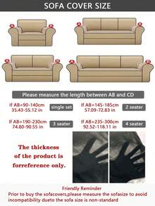 1PC Printed Elastic Sofa Covers Santi-Dirty Modern Sofa Slipcovers Simple Style Sofas Set For Living Room Bedroom Outdoor Sofa Protective Cover L Shape Combination Chaise Longue 1/2/3/4 Seater Cushion Covers Home Decoration Sofa Couch - Purple - View 2