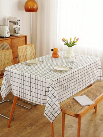 Tovaglie stampate a quadri in PEVA rinforzato, adatte per picnic all'aperto, decorazione cucina, feste, cene di compleanno