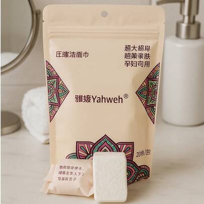 20 peças Toalha Comprimida Portátil Quadrada Toalha Facial Toalha de Beleza Toalha Descartável Ideal Para Viagem Limpeza Facial Remover Maquiagem, Férias, Cuidados com a Pele, Quarto, Banheiro, Casa, Artigos de Viagem, Casamento, Festa, Aniversário, Presentes para Homens, Mães, Pais, Amigos