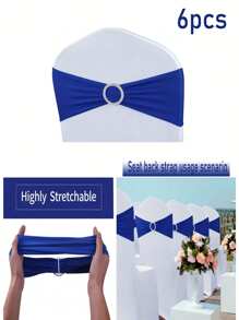 1/2pcs Black High Stretch Tablecloth + 6pcs Chair Cover Set, 4FT/6FT/8FT Polyester & Spandex Material Tablecloth, All-Season Tablecloth Covers, Full-Cover Chair Covers, PU Leather Chair Covers With Tie-Back, Suitable For Home, Indoor, Outdoor, Picnic And Camping, Fits All Holidays And Special Occasions