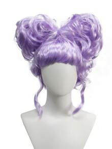 Party Perücken, einzigartige herzförmige Perücken, Herz Königin Cosplay synthetische Haar Perücke - Verschiedenfarbig - Übersicht 9