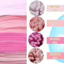 200 Stücke Pink Bastelpfeifenreiniger, Pfeifenreiniger Basteln Hellpuder Rosa Pink Jade Dunkel Puder Pfeifenreiniger für Basteln biegsames Chenillegestänge Pfeifenreiniger, Chenillegestänge, Pfeifenreiniger Basteln, Chenillegestänge Pfeifenreiniger, Flauschige Stäbe Bastelbedarf, farbige Pfeifenreiniger, für DIY Kunst- und Bastelarbeiten sowie Dekorationen