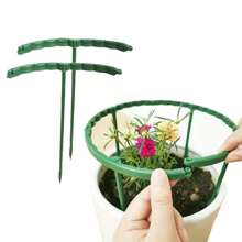 4 Packs Of Durable Plant Support Clips,Plant Support Fasteners,Sturdy Stem Clamps For Climbing Plants - Plastic Material,Or Indoor Climbing Plants, Plant Supports(Random Color)