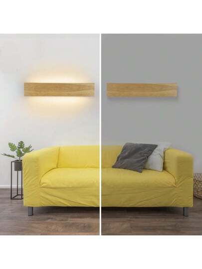 LED Wand Lamp Indoor 52CM Wooden Moderne Corridor Upper Lower 17W Staircase Lamp, Indirect 3000K Warm Wit Verlichting Living Room, Bedroom, Corridor, Staircase, Bed Kitchen view 7