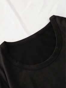 Women T-Shirts - Black - View 5