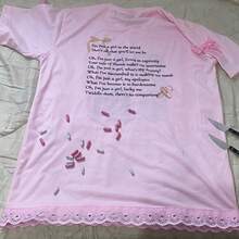 Daisy Girl Interrupted T-Shirt - Baby Pink - View 3