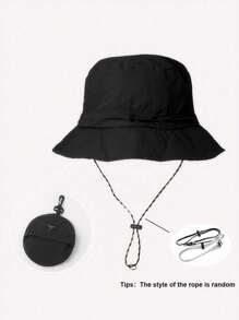1 Pc Waterproof Bucket Hat, Foldable & Packable, Lightweight Quick-Dry Outdoor Cap For Women