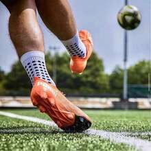 5双随机男士中筒运动袜，1双指定颜色中筒运动袜，防滑减震舒适透气运动袜，适合男士户外篮球训练、跑步及其他户外活动 - 彩色 - 查看 8