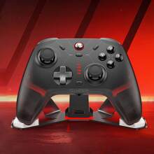 GAMESIR Cyclone 2 Spielcontroller mit Dual-Trigger (umschaltbar zwischen Hall-Effekt-Trigger und Mikroschalter-Trigger), 1000Hz Übertragungsrate, anpassbare RGB-Beleuchtung, 6-Achsen Motion Sensing, 3 Verbindungsmodi