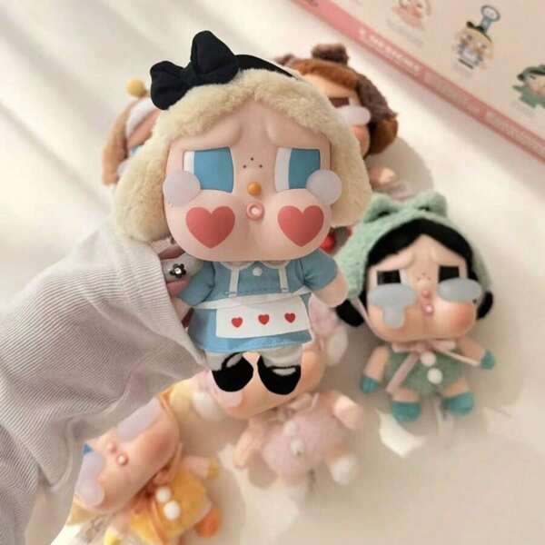 1 Stück Weinende Blind Box nackte Version Puppe süßer Schlüsselanhänger Tasche Geschenk zum Aufhängen, das perfekte Partygeschenk, ein Urlaubsgeschenk für Fans (Zufälliger Stil)