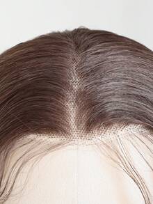 日本进口合成纤维耐热前蕾丝假发，带婴儿头发 13*4 26 英寸黑色长波浪发日常使用高品质女士自然造型高品质合成柔软初学者友好假发