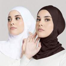 1 Stück Muslimische Hijab Kappe für Frauen, islamischer Schal, weicher elastischer Schal Bandana