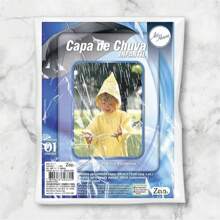 3 Peças Capa De Chuva Adulto e Infantil Descartável Colorida Unissex Várias Cores