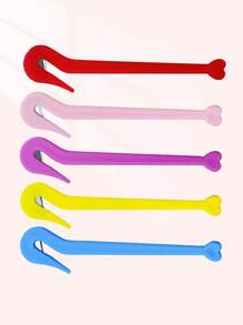 5 pièces/set Outil jetable pour retirer les élastiques et les bandeaux, accessoires de cheveux, cadeau idéal pour les filles