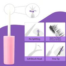 5g New False Eyelash Connection Adhesive Mascara Mild, Non-Irritating Waterproof, Anti-Sweat And Anti-Loss Eyelash Glue Long-Term Wear Quick Drying Set For A Long Time Natural Grafting Extended Eyelash Glue To Create Natural Texture For Self-Use - White - View 6