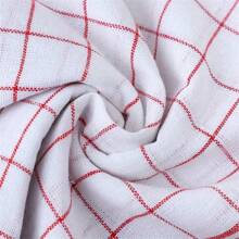 2/4/6/8/12 pièces Chiffons de nettoyage, 2 couleurs Serviettes de cuisine, Serviettes de cuisine à motif quadrillé, 100% coton à rayures et à carreaux Serviettes de cuisine, carreaux bleus, carreaux rouges, carreaux noirs, pour la cuisine et la salle à manger, fournitures de cuisine