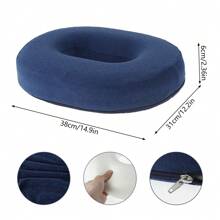 Memory Foam Comfort Donut Ring Chair Seat Cushion Pillow For Pregnant Woman Sedentary People Travel Office Pain Relief Hot