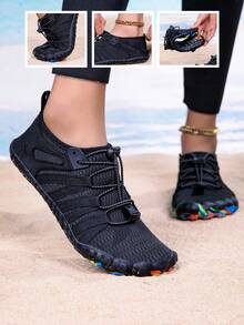 Teens/Youth Casual Sneakers, Teen/Teen Shoes, Teen Water Shoes, Teen Flats, Slip-On Aqua Beach Hiking Shoes, Breathable Mesh Beach Swimming Travel Shoes, Ultra-Light Yoga Fitness Running Shoes, Outdoor Vacation Casual Five-Toe Shoes