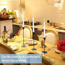 Eleganter Kerzenhalter, luxuriöser goldener Metallkerzenhalter, Dekoration für Zuhause/Hochzeit/romantisches Abendessen, Raumdekoration, Heimdekoration, Geschenk, Feiertags-Dekoration (Kerzen nicht enthalten)