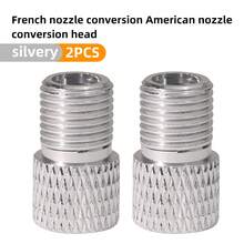 Accesorios para bicicleta de carretera de velocidad única VXM, incluido un adaptador de válvula francesa a americana, de válvula Presta a Schrader, y una bomba - Multicolor - Ver 16