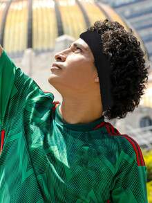 3件套吸汗运动头带，男女通用，适合网球、篮球、跑步、健身等运动 - 吸汗带 [聚酯纤维]