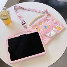 1pc Retractable Stand Unicorn Case, Compatible With IPad 7/8/9, IPad Air 5/4/3 9th Gen 10.2, IPad Pro 11, IPad Mini 5, A7/A8/A9 PLUS (No Lanyard)