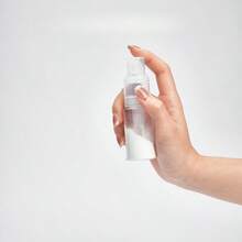 1件塑料按压式定量粉喷雾瓶指甲干粉颜料喷雾包装瓶便携式美发头发控油蓬松粉可补充盒发店粉喷雾容器