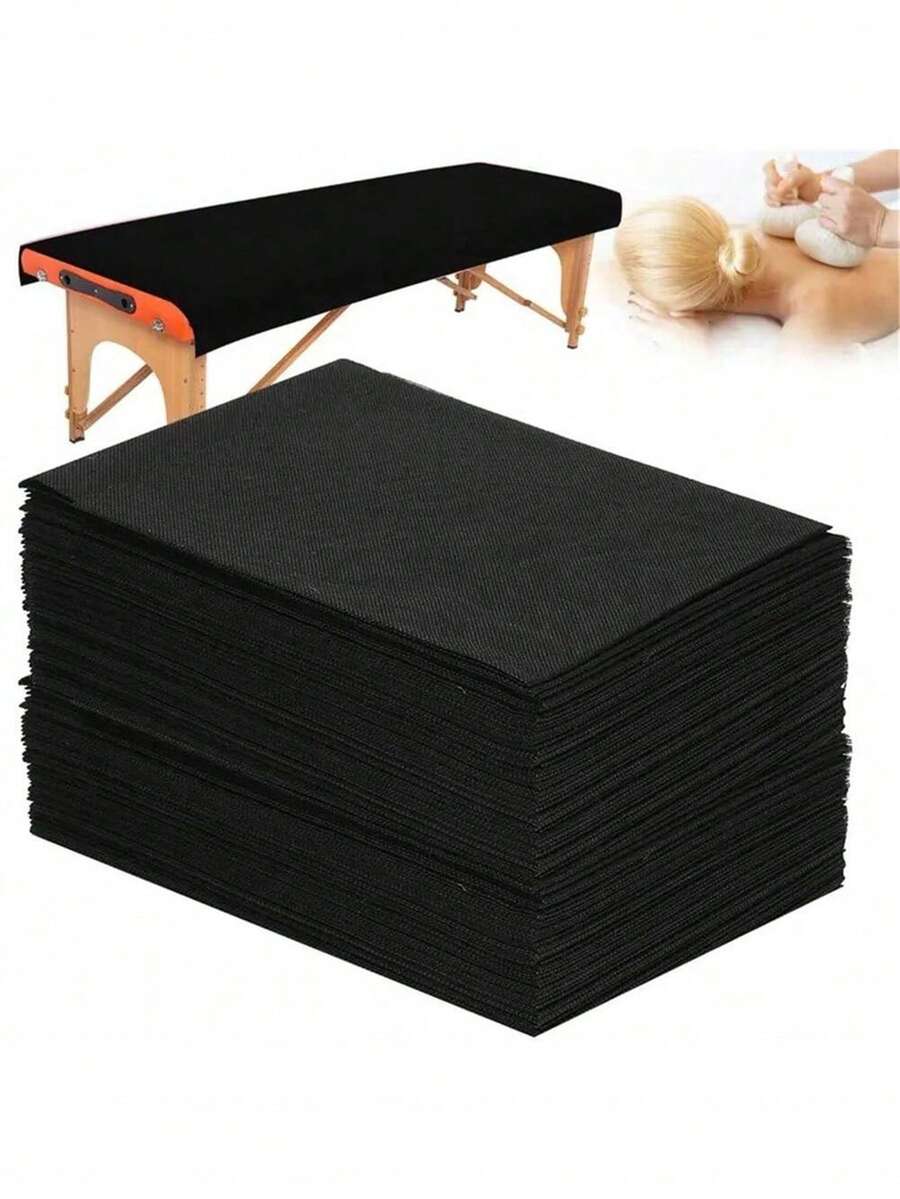 10/20/30/50pcs Disposable Bed Sheets For Beauty Salon Spa Use, Thickened SMS Breathable Disposable Hotel Bed Sheets For Travel - Multicolor - View 1