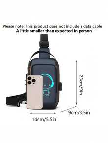 Herren Messenger Tasche mit Oxfordgewebe und leuchtend im Dunkeln bedrucktem Design, mit Passwortschloss - Modische Motorrad Umhängetasche mit Handyfach, Reißverschluss für den täglichen Gebrauch, Motorrad Tasche - Diebstahlsichere Business Umhängetasche für die Brust - Lässige Sport Reise Umhängetasche, verstellbarer Riemen, mehrere Taschen als Hüfttasche, geeignet für Ausflüge, Hochzeiten, Ostern, perfektes Geschenk für Vater, Ehemann, Freund und Lehrer - Verschiedenfarbig - Übersicht 10