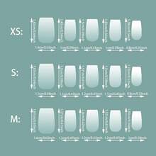 Un conjunto de colores negro y rosa, planeta dulce y fresco, uñas postizas hechas a mano lindas y dulces para chicas, salto de color negro clásico y fresco, adecuado para fiestas, cumpleaños y otras ocasiones, suministros de uñas - Multicolor - Ver 4